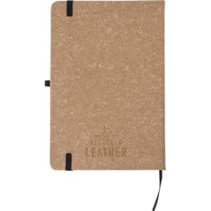 Recycled leather notebook (A5) Gianna 1015151