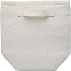Recycled cotton (220 gsm) rolltop cooler bag Faith 1172252