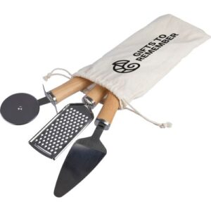Metal and wooden kitchen tool set Sylvan 1206871