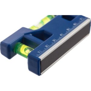 Recycled ABS spirit level keychain Indira 1267826