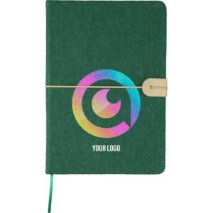 Recycled felt notebook (A5) Dario 1272570
