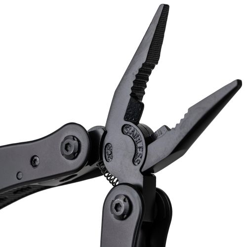 Black aluminium multitool Ariane