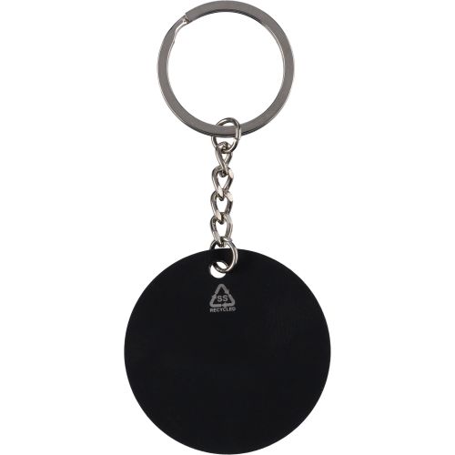 Recycled stainless steel soccer ball keychain Ciro