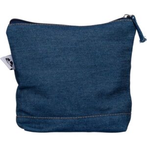 Recycled denim cosmetic bag Orin 1349543