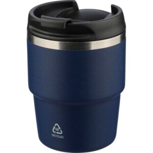 Recycled stainless steel double-walled mug (175 ml) Oli 1353905