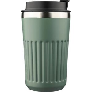 Recycled stainless steel travel mug (400 ml) Chiara 1353907