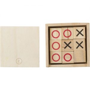 Wooden Tic Tac Toe game Alessio 427062