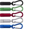 Aluminium mini torch with carabiner Tracy 432009