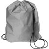 Synthetic fibre (190D) reflective drawstring backpack 432545