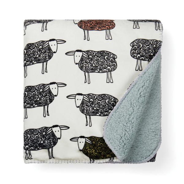 VINGA Sheep RPET sherpa blanket 453100