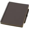 Coffee fibre notebook with pen 480814