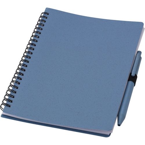 Wheat straw notebook with pen 480875