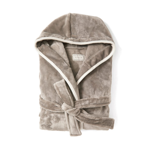 VINGA Louis luxury plush RPET robe size L-XL 496035