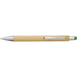 Bamboo and plastic ballpen Claire 548774