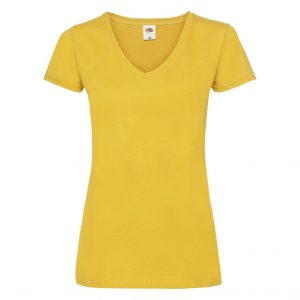 FRUIT OF THE LOOM MAJICA VALUEWEIGHT V-NECK LADY FIT ŽENSKA 61398 34