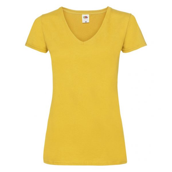 FRUIT OF THE LOOM MAJICA VALUEWEIGHT V-NECK LADY FIT ŽENSKA 61398 34
