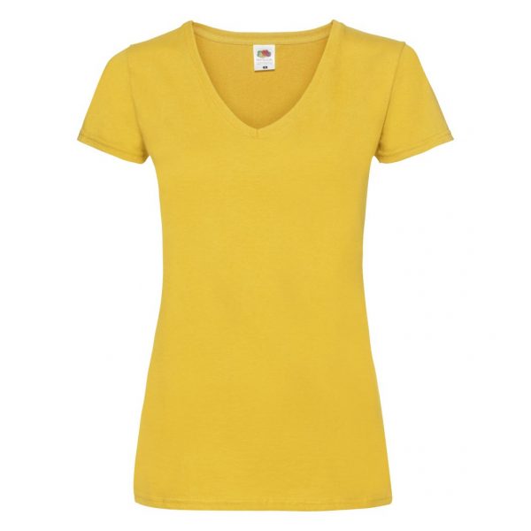 FRUIT OF THE LOOM MAJICA VALUEWEIGHT V-NECK LADY FIT ŽENSKA 61398 34