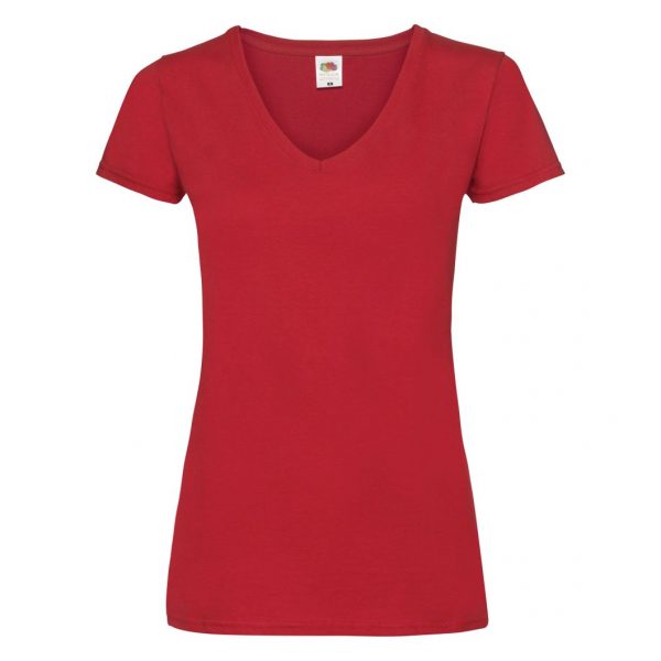 FRUIT OF THE LOOM MAJICA VALUEWEIGHT V-NECK LADY FIT ŽENSKA 61398 40