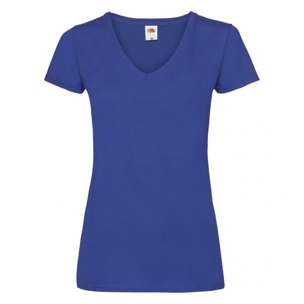 FRUIT OF THE LOOM MAJICA VALUEWEIGHT V-NECK LADY FIT ŽENSKA 61398 51