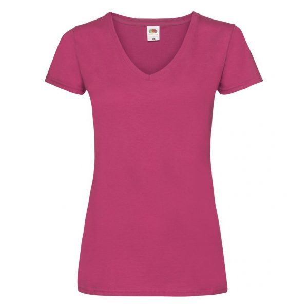 FRUIT OF THE LOOM MAJICA VALUEWEIGHT V-NECK LADY FIT ŽENSKA 61398 57