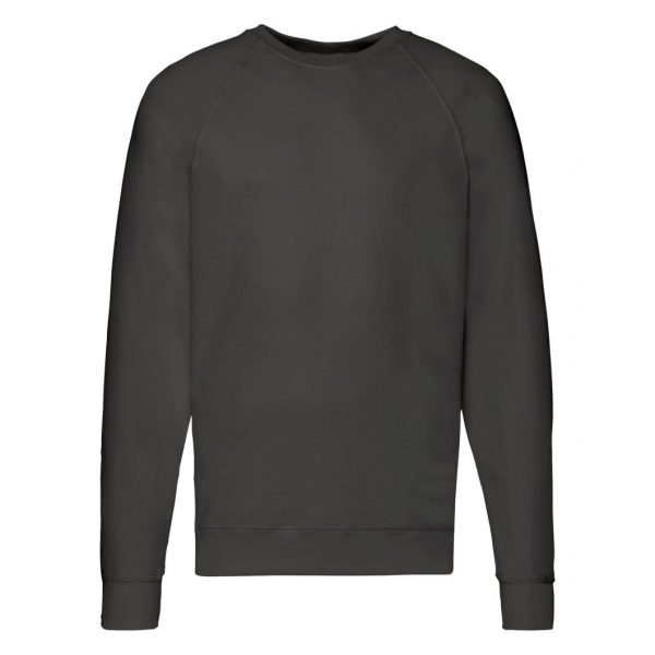 FRUIT OF THE LOOM PULOVER LIGHTWEIGHT RAGLAN 80/20 62138 GL