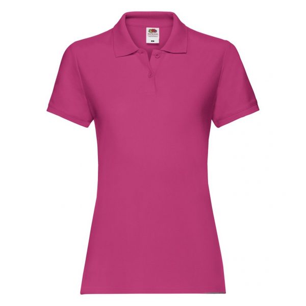 FRUIT OF THE LOOM MAJICA POLO PREMIUM LADY FIT ŽENSKA 63030 57