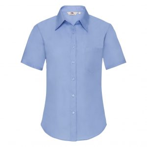 FRUIT OF THE LOOM KOŠULJA POPLIN KRATKI RUKAV 55/45 LADY FIT ŽENSKA 65014 MU