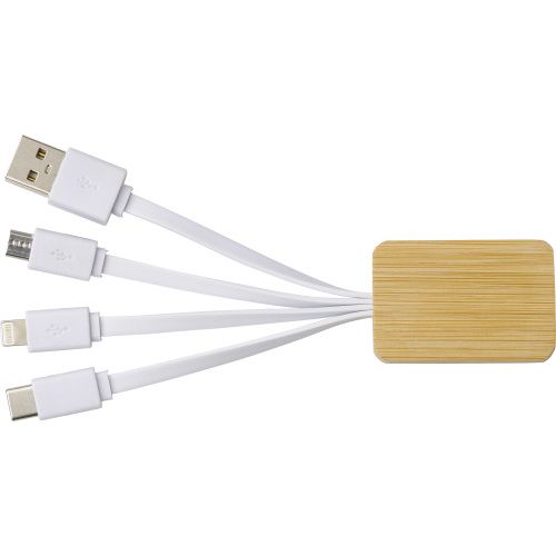 Bamboo charging cable 710986