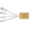 Bamboo charging cable Brandan 710986