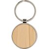 Bamboo and metal key chain Tillie 748578