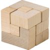 Wooden cube puzzle Amber 749996