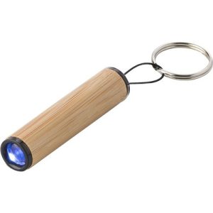 Bamboo mini torch with keychain Ilse 821118