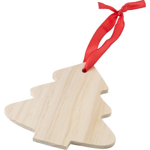 Wooden Christmas ornament Tree 9049