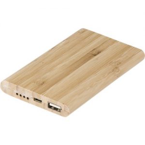 Bamboo power bank Ruby 9147