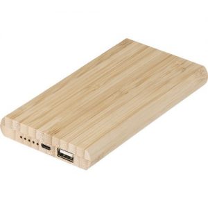 Bamboo power bank Walter 9148