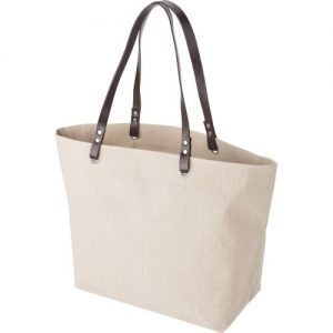 Linen (260 gr/m²) beach bag Callisto 9268