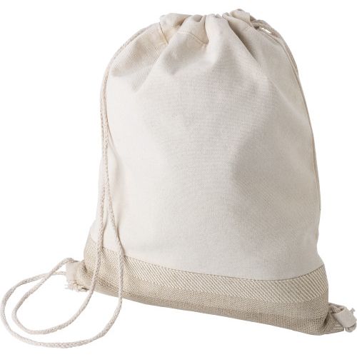 Cotton drawstring backpack 9275