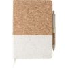 Cork and linen notebook and wheatstraw ballpen Kenzo 9312