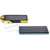 Rubberized ABS solar power bank Aurora 9333