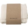 Set of three reusasable cotton mesh produce bags 9339