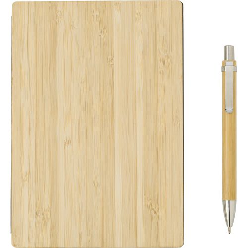 Bamboo cover notebook 9344