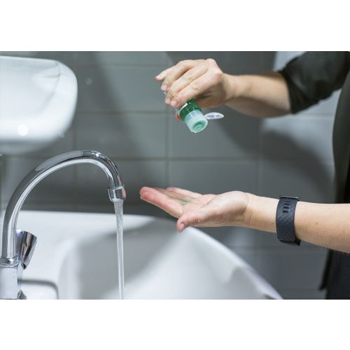 Plastic bottle with hand soap (50 ml) 9425