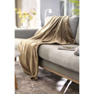Flannel fleece (280 gr/m²) blanket Sean 965859