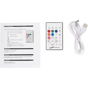 Plastic LED speaker 967733