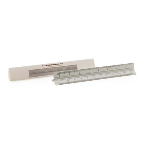 15cm. Aluminum triangular ruler P165.142