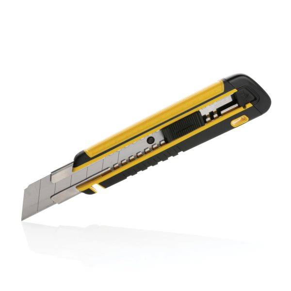 Refillable RCS rplastic heavy duty snap-off knife soft grip P215.176