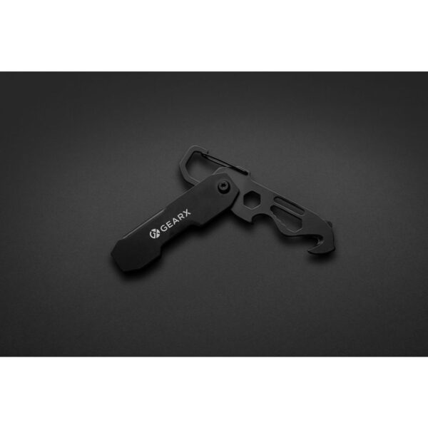 Gear X foldable EDC tool with carabiner and parcel cutter P221.2701