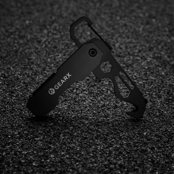 Gear X foldable EDC tool with carabiner and parcel cutter P221.2701