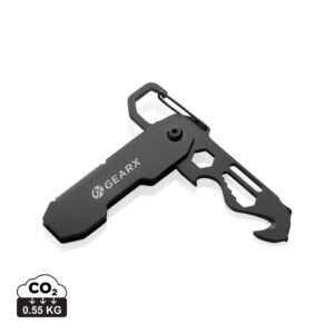 Gear X foldable EDC tool with carabiner and parcel cutter P221.2701