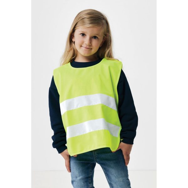 GRS recycled PET high-visibility safety vest 3-6 years P239.756